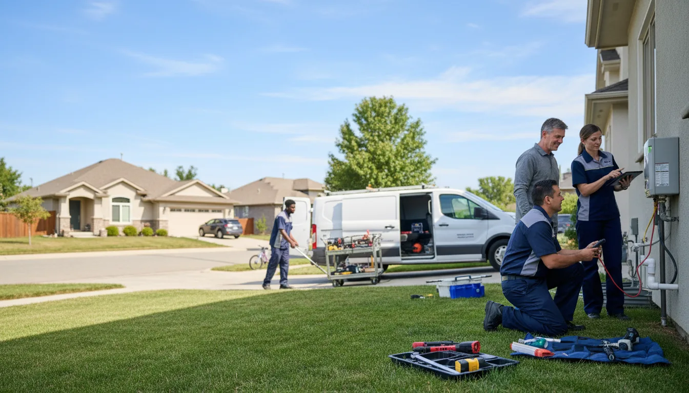 Tankless water heater service in Tioga, PA